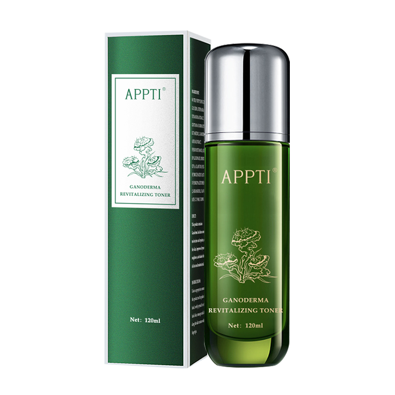 OEM/ODM Natural Organic Ganoderma Toner Îngrijire a pielii Albirea hidratantă Ganoderma Lucidum Extract Revitalizarea Esenței Apă