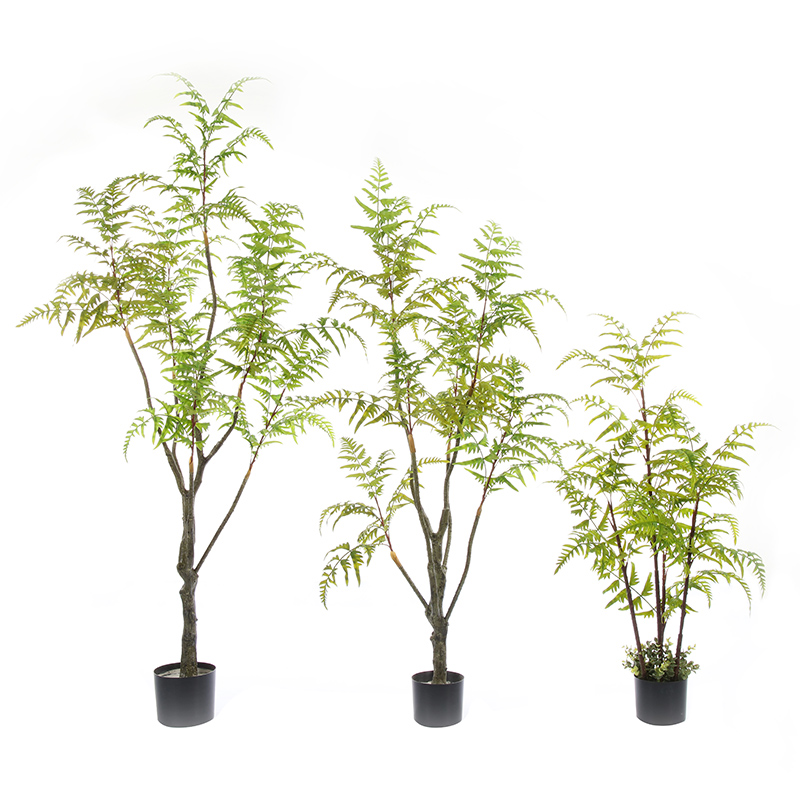 Hot Vânzare Realist Clorophytum Comosum Tree artificiale Plante artificiale artificiale Fern
