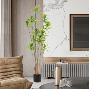 Arbori artificiali Plante artificiale artificiale Plante artificiale Sticlă Indoor Outdoor Bonsai Copes Chineză Plante artificialenou proiectate