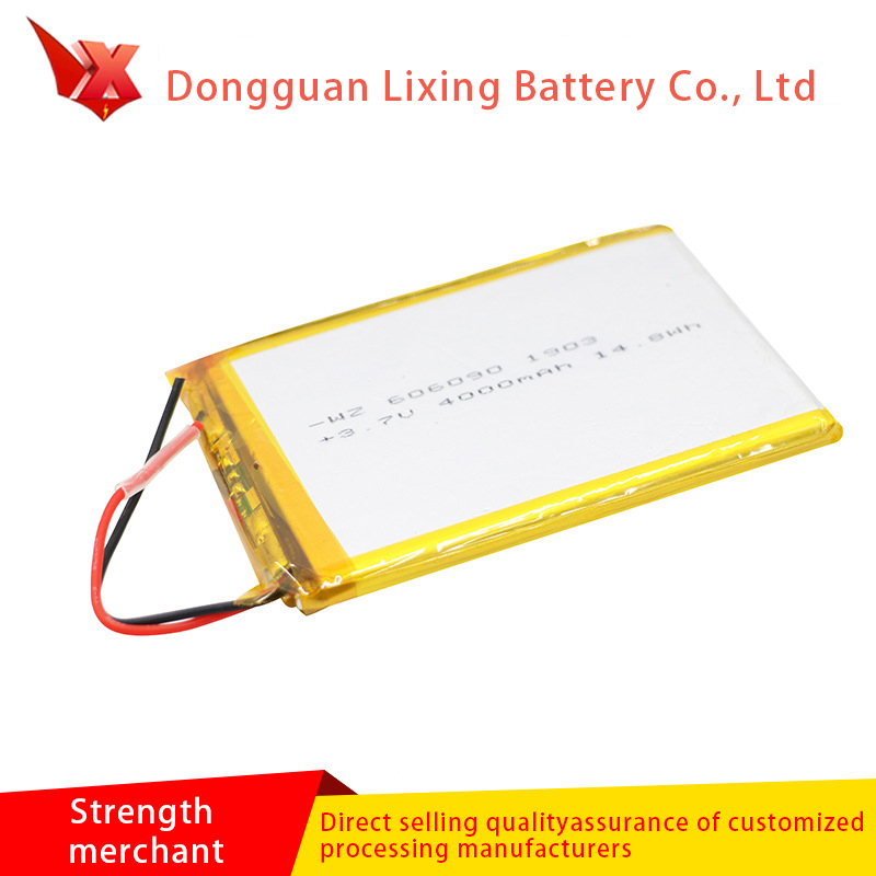 Ofertă mare de baterie de 3,7V 606090 litiu-ion polimer Soft Baterie 4000mAh Baterie de protecție a mediului