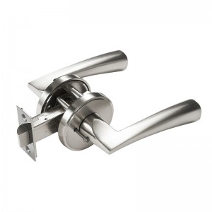 R7604 Mânerul ușii manetei de confidențialitate cu șuruburi ascunse Instalare ușor de deschis set de pârghie de blocare