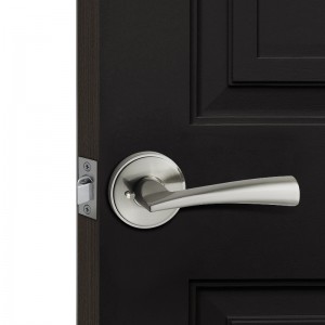 R7604 Mânerul ușii manetei de confidențialitate cu șuruburi ascunse Instalare ușor de deschis set de pârghie de blocare