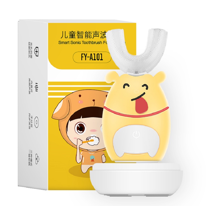 Safe Ultrasonic Silicon Kids \\ 'periuțe de dinți electrice Kids Music Perie cu distracție