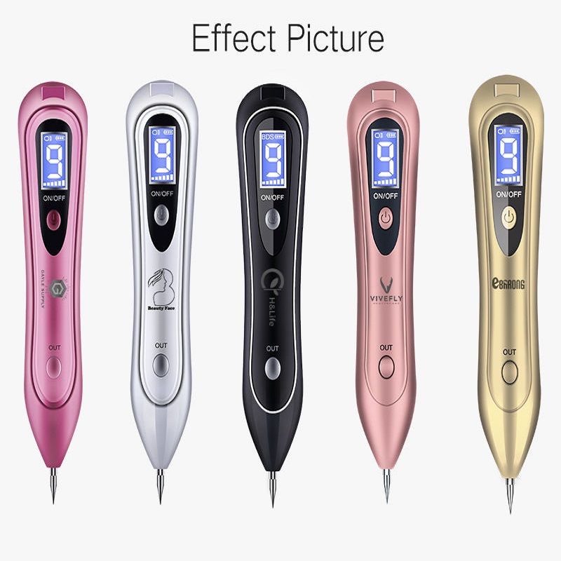 LED laser Fockle Mașină de îndepărtare a pielii Mole întuneric Spot feat wart Tag REMOVER PLASMA pen piele Tag de eliminare stilou