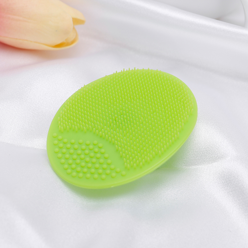Cleanser cu fața siliconului moale și perie de masaj