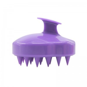Păr cu coajă de păr silicon Massager Șampon Brush