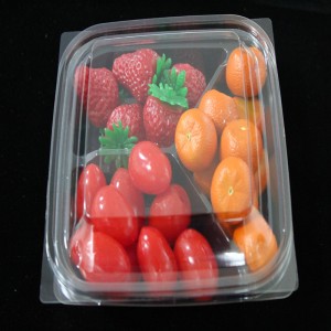 Blister alimentar proaspăt transparent