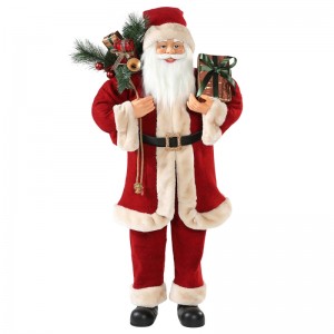 30 ~ 110cm Crăciun Santa Claus cu cadou sac ornament de decorare festival de vacanță figurine colecție tradiționale Xmas