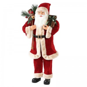 30 ~ 110cm Crăciun Santa Claus cu cadou sac ornament de decorare festival de vacanță figurine colecție tradiționale Xmas