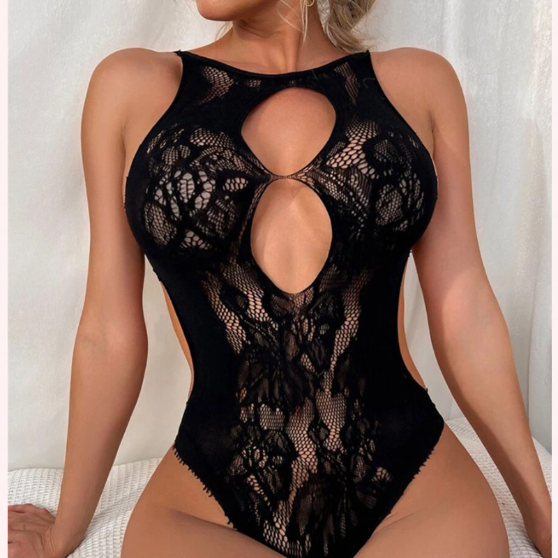 En-gros vrac ieftine en-gros Femei romantice bodysuit transparent poze plasă lacess Lingerie sexy pentru femei 1 cumpărător