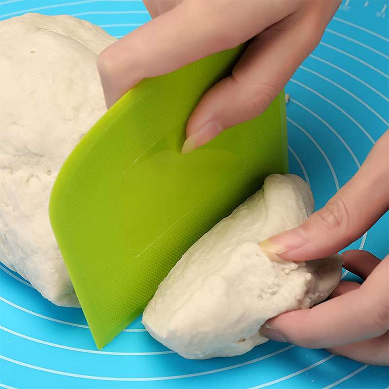 Racletă flexibilă pentru crema de pâine prăjită de pizza tăietor de bancă răzuire, răzuire de bucătărie