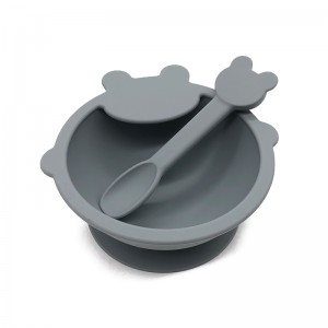 Birouri de silicon de gradul alimentar cu aspirație, seturi de hrănire pentru copil