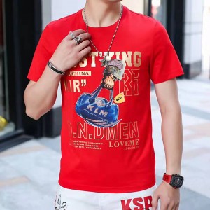 Tricou de imprimare digitală pentru bărbați