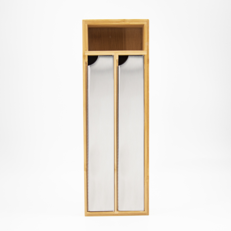 Organizatornatural de bambus din folie de bambus