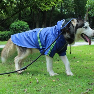 China Sursa Factory 2022 Noua upgrade Dog Coat de ploaie Dog rezistente la apa de apparel Dog