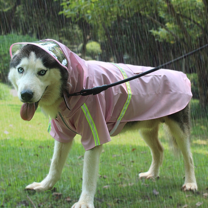China Sursa Factory 2022 Noua upgrade Dog Coat de ploaie Dog rezistente la apa de apparel Dog