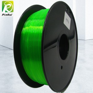 Pinrui 3D Printer 1.75mPpetg FILLAMENT Culoare verde pentru imprimanta 3D