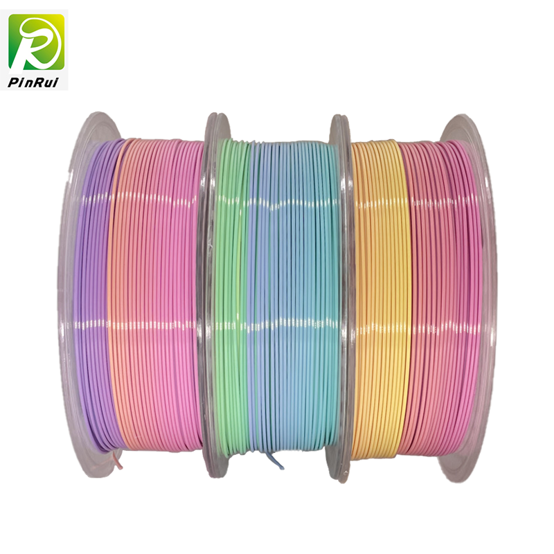 Pinrui 3D Imprimanta 1.75mm Pla Rainbow Filament pentru imprimanta 3D