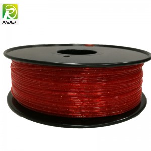 Pinrui 3D Imprimanta 1.75mm Pla stralucitor filament strălucitor de sclipire pentru imprimanta 3D