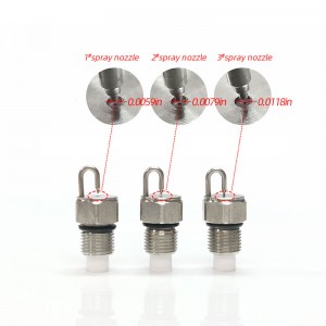 Ruby-ul lovește duza atomizantă