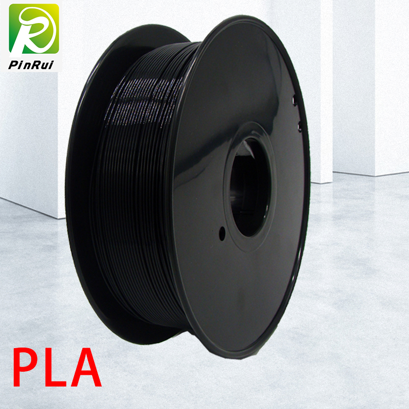 Pinrui de înaltă calitate 1 kg 3D PLA imprimantă cu filamentnegru culoare