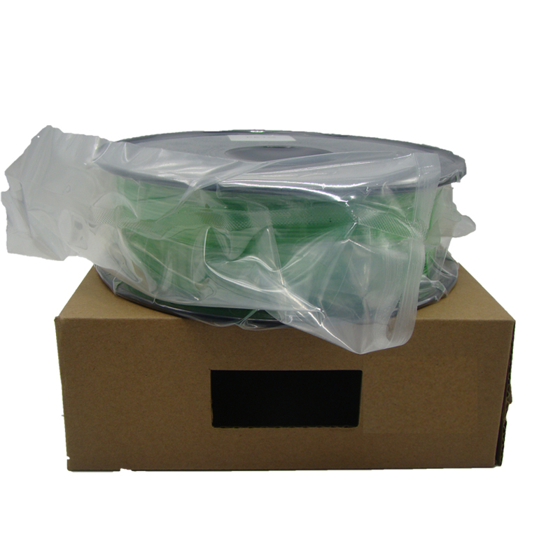 Pinrui de înaltă calitate 1 kg 3D PLA imprimantă filament verde culoare verde