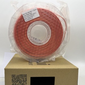 Pinrui de înaltă calitate Red-Gold Rainbow 1.75mm 3D imprimanta Pla Filament