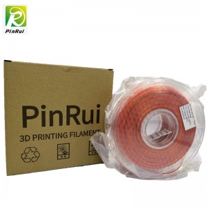 Pinrui de înaltă calitate Red-Gold Rainbow 1.75mm 3D imprimanta Pla Filament