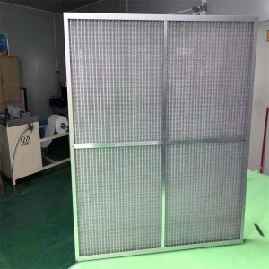 Gama de bucătărie comercială Hotă Metal Filtru de grăsime/aluminum lavabil lavabil Panou plisat Pre HVAC Filtru