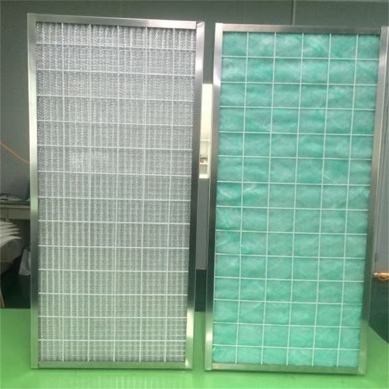 Gama de bucătărie comercială Hotă Metal Filtru de grăsime/aluminum lavabil lavabil Panou plisat Pre HVAC Filtru