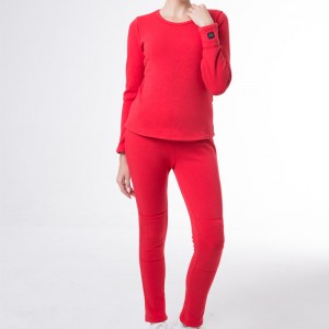 Lenjerie de corp de încălzire completă, încălzită lenjerie lungă de încărcare lungă pentru încălzirea corpului