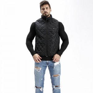 5V baterie acționată de încălzire reîncărcabilă, vesta electrică încălzită pentru bărbați