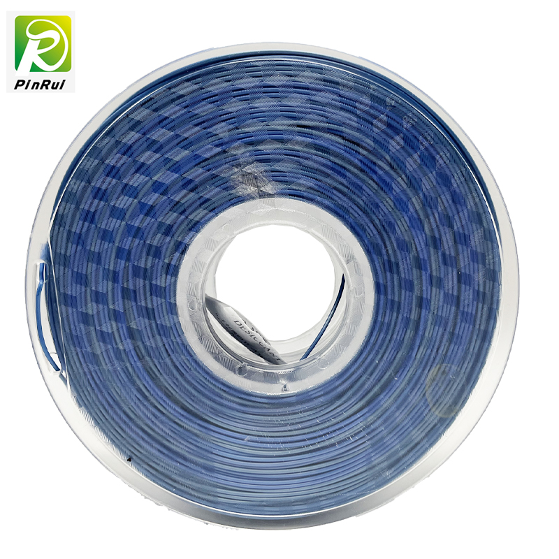 Pinrui de înaltă calitate Blue-Silver Rainbow 1.75mm imprimanta 3D PLA FILATEMENT