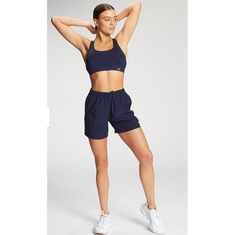 Multi-cureaua încrucișată și cupă încorporată Set de sutien sportiv