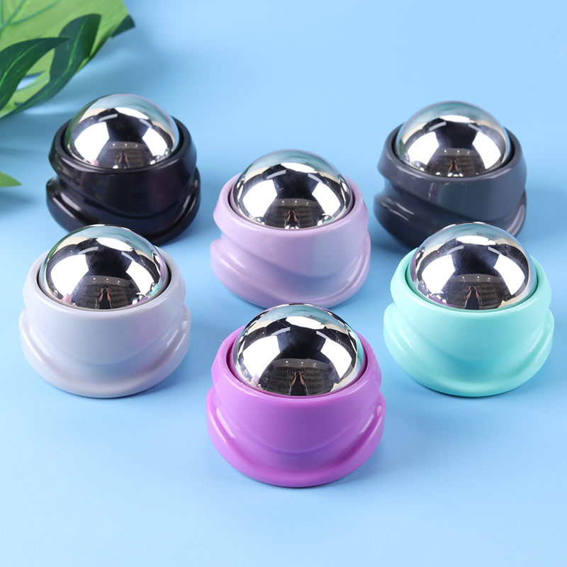 Masaj de masaj din oțel Ball Massager Therapy Therapy Foot Hip Relaxer Relansare Stress, minge de eliberare a stresului, Masaj Ballr