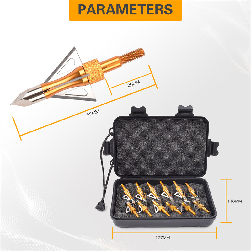 Elongarrow 100grain de tir cu arcul arrow Broadheads Hunting Arrow Sfaturi Sfaturi Broadhead