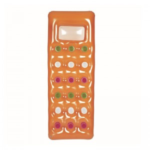 Canapea aeriană PVC Lounge Scaun Echipament de înot plutitoare 18 gaură saltea în aer liber