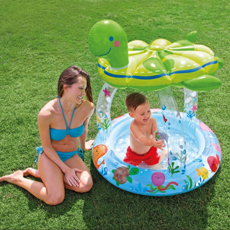 gonflabil măturat broasca testoasă piscină pentru copil