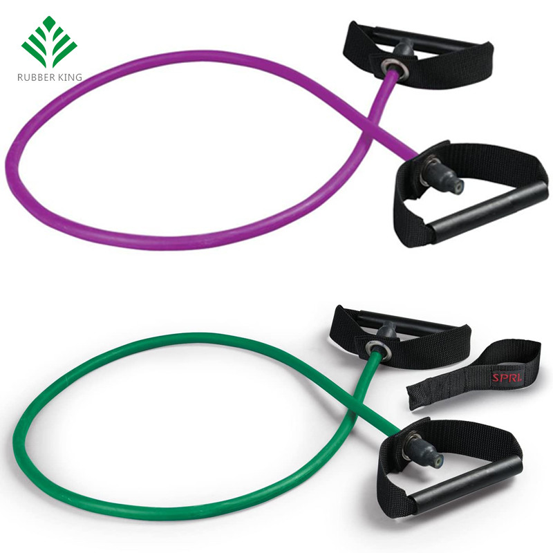 Rezistență bandă de yoga exercițiu elastic bandă de fitness trape pilates antrenament tuburi extinse pentru gimnastică antrenament de forță acasă