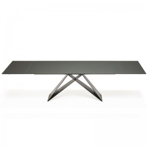 Proiecte moderne italiene 8 persoane din piatră ceramică sinterizată de masă dreptunghiulară set de mese 6 locuri