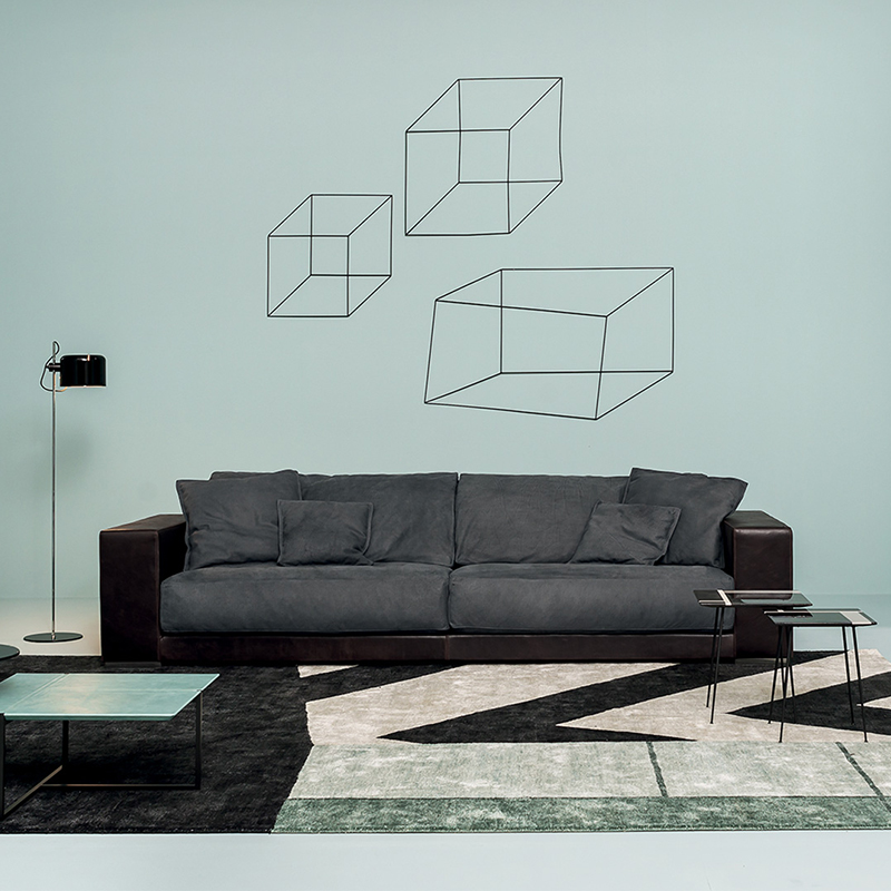 Canapele din piele autentică de lux italiene pentru mobilier pentru casă modernă modernă