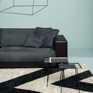 Canapele din piele autentică de lux italiene pentru mobilier pentru casă modernă modernă