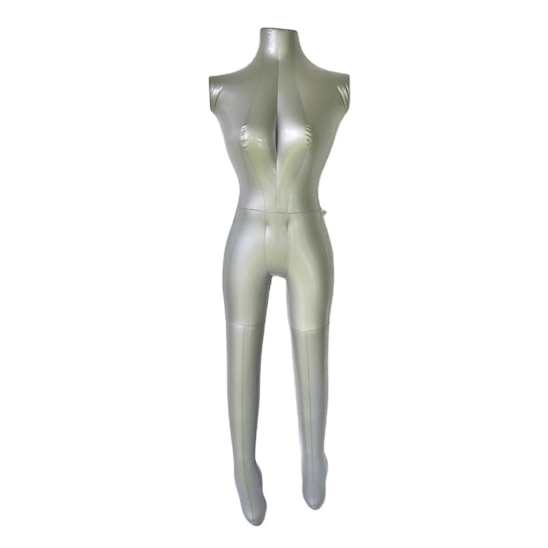 Afișare îmbrăcăminte pentru ferestre pentru corpuri gonnabile din PVC pentru modele feminine