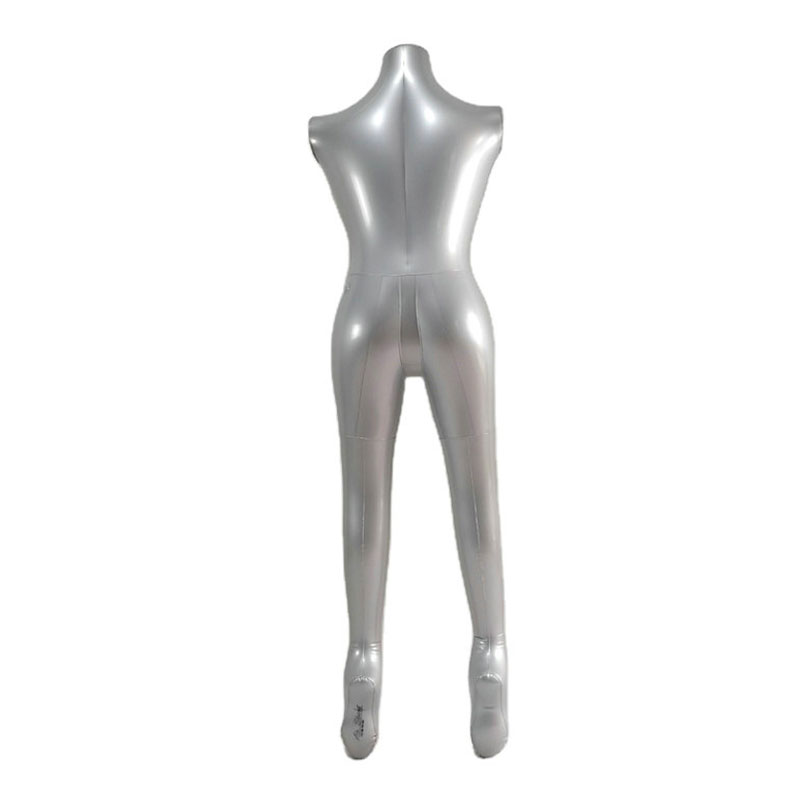 Afișare îmbrăcăminte pentru ferestre pentru corpuri gonnabile din PVC pentru modele feminine