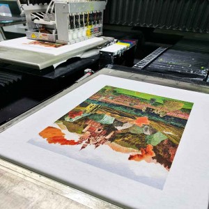 Tricou cu imprimeu digital Kangli White Ink Digital