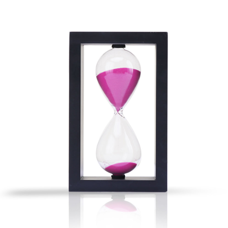 Personalizare cadru din lemn de înaltă calitate cronometru denisip 1 oră denisip decor 15 30 minute cadru din lemn din sticlă clepsidră