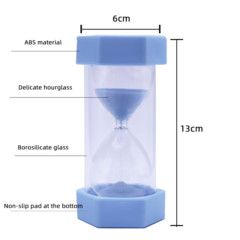 30 de minute profesor denisip cunisip violet hexagon de plastic de plastic cronometru denisip pentru decorațiuni pentru casă și educație