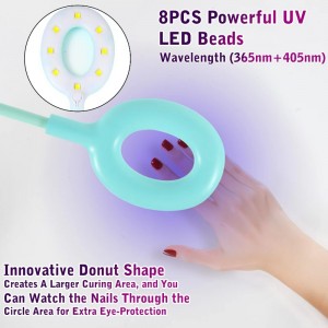 M&r 102 Lampa cu unghii LED fără fir&16W Lampa fluorescentă