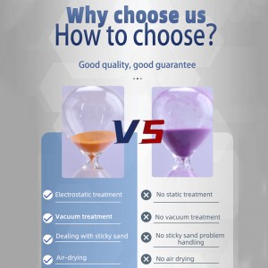 Bucătărie de aprovizionare din fabrică șlefuit 25 30 60 90 Minute Hourglass Decorare Natural Nisip Clelic de Nisip