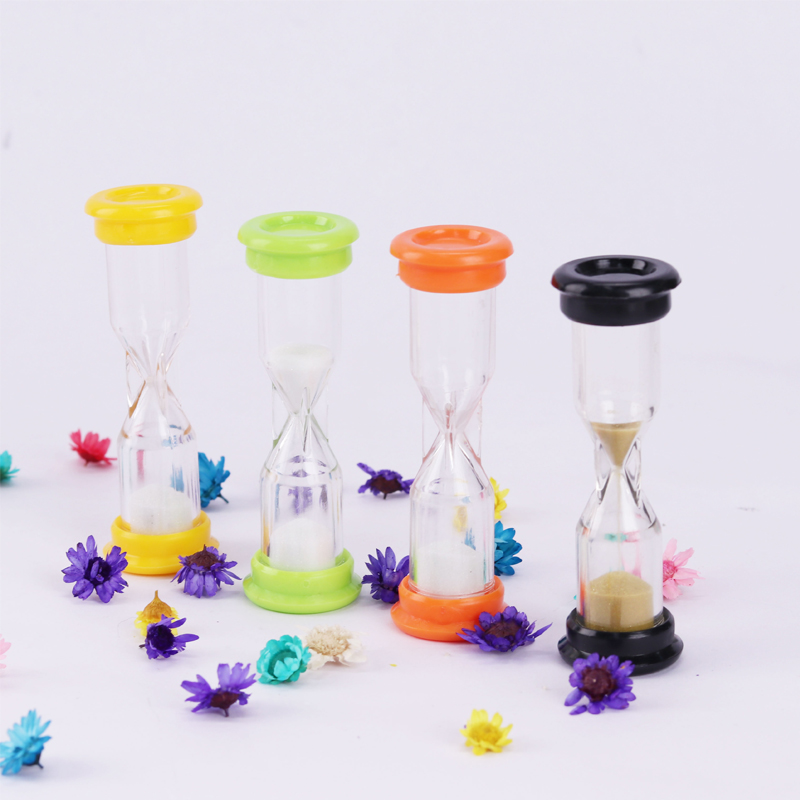 copii fericiți 5 minute de plastic mic mini un minut de sticlă minutele cronometru denisip